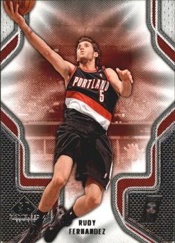 2009-10 SP Game Used #83 Rudy Fernandez Front