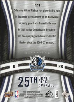 2009-10 SP Game Used #107 Rodrigue Beaubois Back
