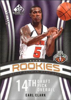 2009-10 SP Game Used #114 Earl Clark Front