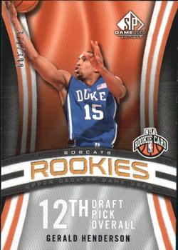 2009-10 SP Game Used #116 Gerald Henderson Front
