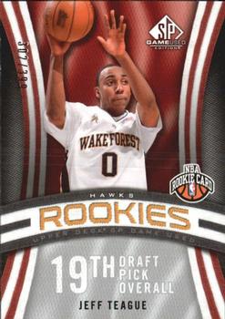 2009-10 SP Game Used #121 Jeff Teague Front