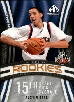 2009-10 SP Game Used #124 Austin Daye Front