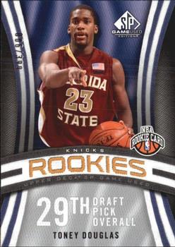 2009-10 SP Game Used #136 Toney Douglas Front