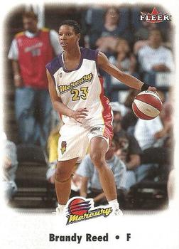 2001 Fleer Hershey WNBA #4 Brandy Reed Front