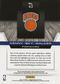 2013-14 Panini Innovation - Digs and Sigs #43 Kenny 