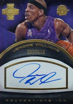 2013-14 Panini Innovation - Foundations Ink Gold #47 Jerome Williams Front