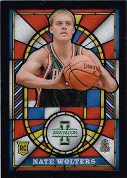 2013-14 Panini Innovation - Rookie Stained Glass #10 Nate Wolters Front