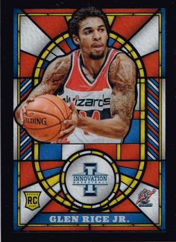 2013-14 Panini Innovation - Rookie Stained Glass #22 Glen Rice Jr. Front