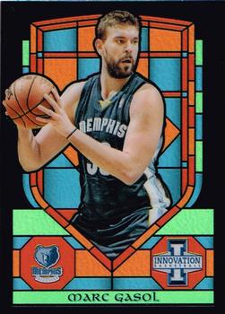 2013-14 Panini Innovation - Stained Glass #4 Marc Gasol Front