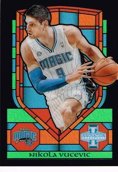 2013-14 Panini Innovation - Stained Glass #13 Nikola Vucevic Front