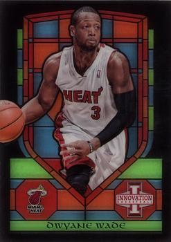 2013-14 Panini Innovation - Stained Glass #24 Dwyane Wade Front