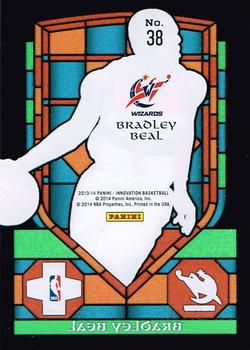 2013-14 Panini Innovation - Stained Glass #38 Bradley Beal Back