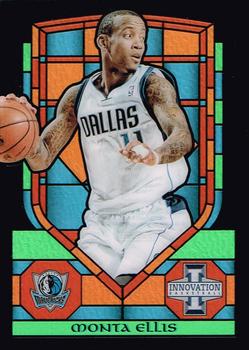 2013-14 Panini Innovation - Stained Glass #44 Monta Ellis Front