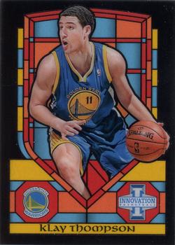 2013-14 Panini Innovation - Stained Glass Gold #49 Klay Thompson Front