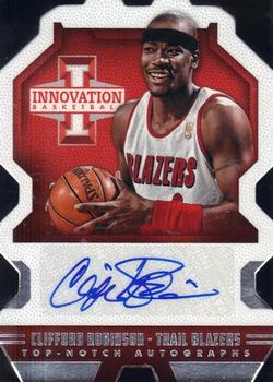 2013-14 Panini Innovation - Top Notch Autographs #53 Clifford Robinson Front