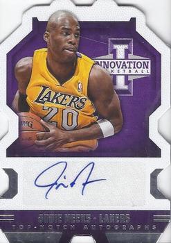 2013-14 Panini Innovation - Top Notch Autographs #56 Jodie Meeks Front
