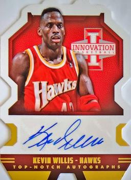 2013-14 Panini Innovation - Top Notch Autographs Gold #4 Kevin Willis Front