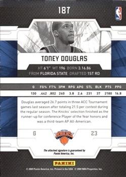 2009-10 Donruss Elite #187 Toney Douglas Back