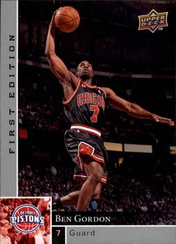 2009-10 Upper Deck First Edition #19 Ben Gordon Front