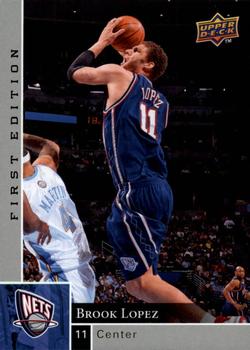2009-10 Upper Deck First Edition #103 Brook Lopez Front