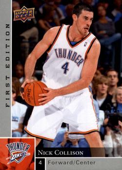 2009-10 Upper Deck First Edition #122 Nick Collison Front