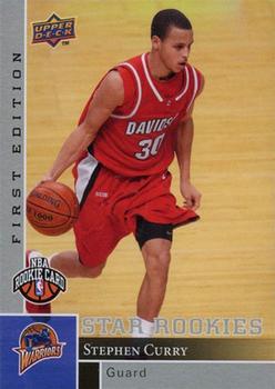 2009-10 Upper Deck First Edition #196 Stephen Curry Front