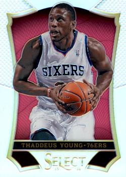 2013-14 Panini Select - Prizms #90 Thaddeus Young Front