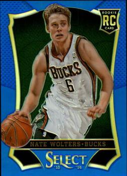 2013-14 Panini Select - Prizms Blue #168 Nate Wolters Front