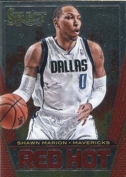 2013-14 Panini Select - Red Hot #7 Shawn Marion Front