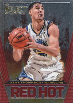 2013-14 Panini Select - Red Hot #18 Klay Thompson Front