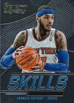 2013-14 Panini Select - Skills #28 Carmelo Anthony Front