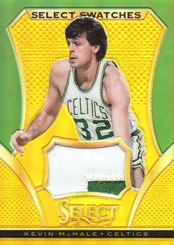 2013-14 Panini Select - Swatches Prizms Gold #83 Kevin McHale Front