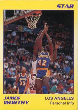 1990-91 Star James Worthy #9 James Worthy Front