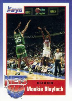 1990-91 Kayo Breyer's New Jersey Nets #1 Mookie Blaylock Front