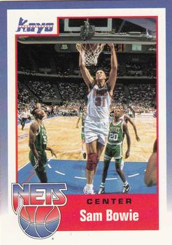 1990-91 Kayo Breyer's New Jersey Nets #2 Sam Bowie Front