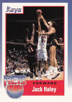 1990-91 Kayo Breyer's New Jersey Nets #9 Jack Haley Front