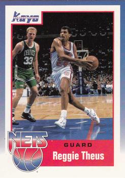 1990-91 Kayo Breyer's New Jersey Nets #12 Reggie Theus Front