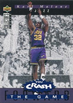1994-95 Collector's Choice - You Crash the Game Scoring #S5 Karl Malone Front