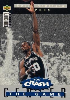 1994-95 Collector's Choice - You Crash the Game Scoring #S12 David Robinson Front