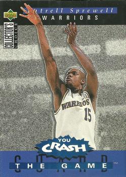 1994-95 Collector's Choice - You Crash the Game Scoring #S13 Latrell Sprewell Front