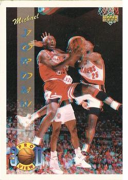 1993-94 Upper Deck Pro View #23 Michael Jordan Front