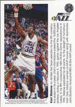 Karl Malone: MVP All Star Game Performance (1993, Stockton Co-MVP