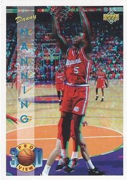 1993-94 Upper Deck Pro View #21 Danny Manning Front