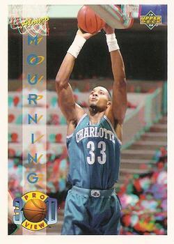 1993-94 Upper Deck Pro View #22 Alonzo Mourning Front