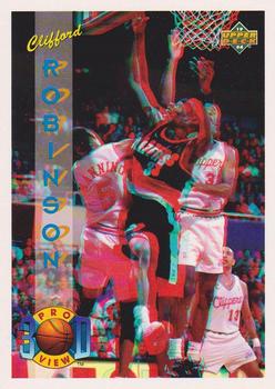 1993-94 Upper Deck Pro View #56 Clifford Robinson Front