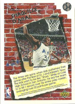 1993-94 Upper Deck Pro View #79 Shaquille O'Neal Back