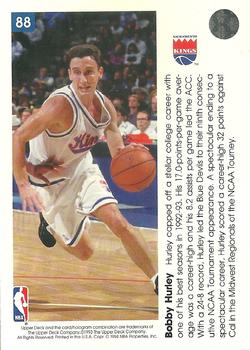 1993-94 Upper Deck Pro View #88 Bobby Hurley Back