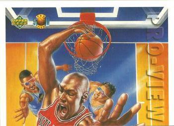 1993-94 Upper Deck Pro View #109 Michael Jordan Front