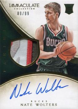 2013-14 Panini Immaculate Collection #128 Nate Wolters Front