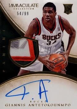 2013-14 Panini Immaculate Collection #131 Giannis Antetokounmpo Front